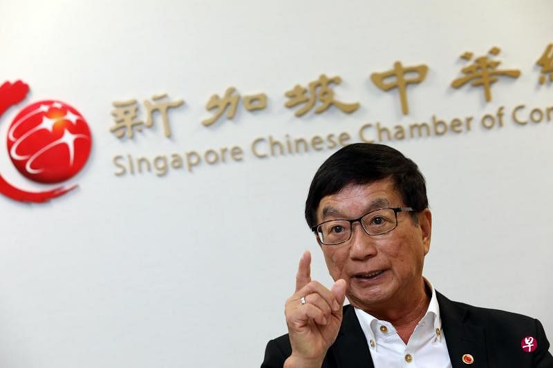 新加坡中华总商会会长黄山忠（档案照片）