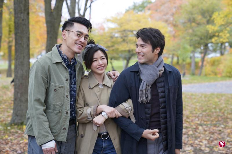 《跟你老婆去旅行》由张书豪（左起）、陈妍希和凤小岳主演。（mm2提供）
