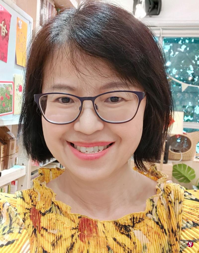 流苏视英培安为『敬重的前辈作家』。（受访者提供）