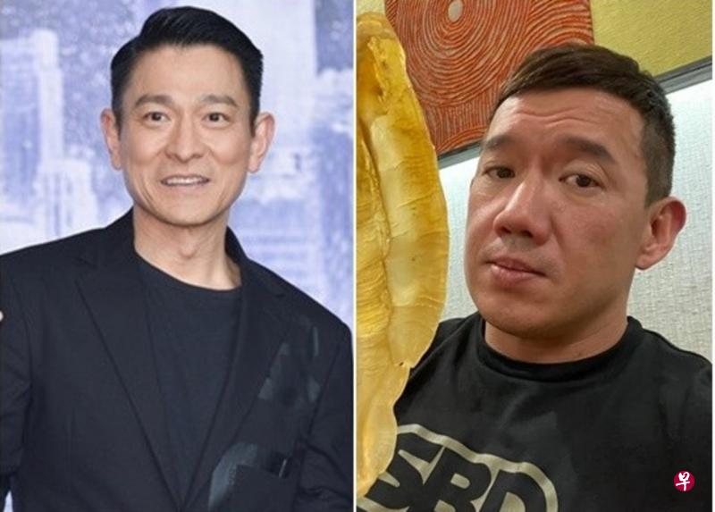 杜汶泽（右图）说，刘德华（左图）近年支持香港政府建造万亿人工岛，他才和对方势不两立。（互联网）