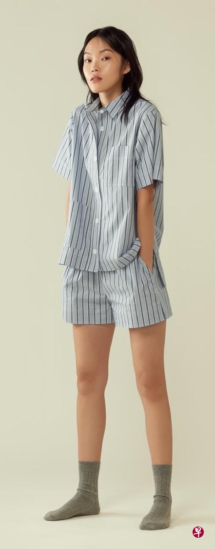 ←本地品牌Rye走摩登家居服路线。