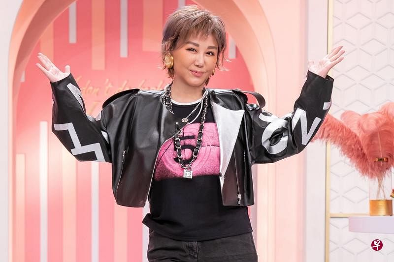 蓝心湄19年和《女人我最大》一起成长和改变。 （照片由Singtel TV提供）