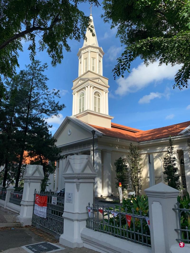 善牧主教大教堂建于1847年。（皓琦摄影）