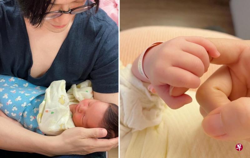 怪兽释出女儿照片报喜。（面簿图）