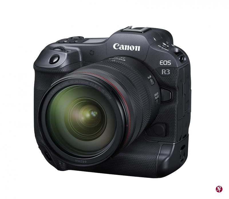 EOS R3相机加入眼控自动对焦。（厂商提供照片）