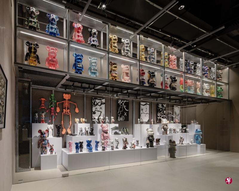 ActionCity全新概念店Blaxk，打造潮玩艺术品展示空间。（品牌提供）