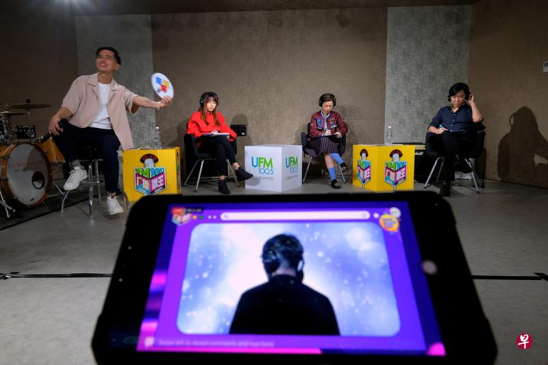 今年受邀担任评审的包括林思彤（左二起）、董姿彦和林倛玉，左一为DJ詹靖禾。