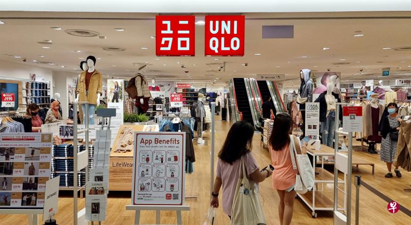 优衣库今年2月在淡滨尼广场开设两层楼的门店，面积达1万9500平方英尺。（梁麒麟摄）