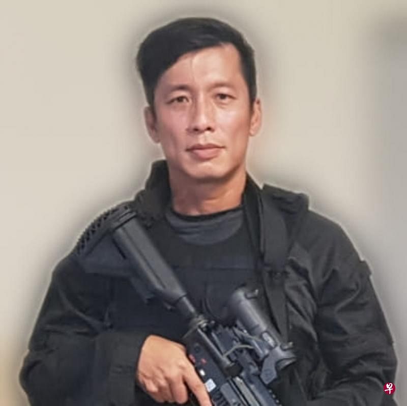 本地影视特技指导林晓聪认为拍戏安全第一。（受访者提供）