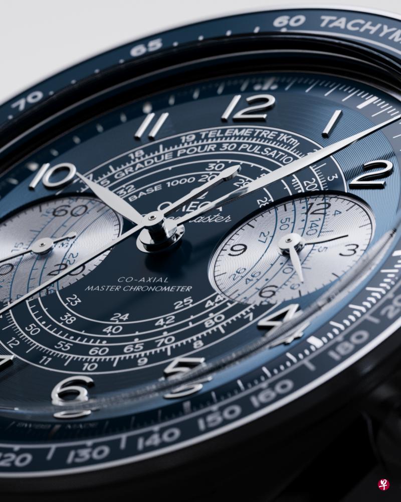 全新超霸系列Chronoscope腕表是欧米茄今年的大作。