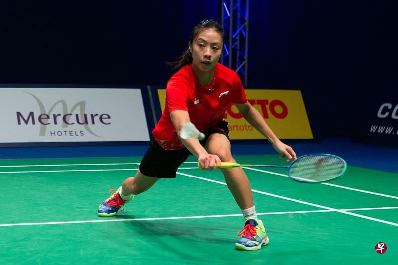 　杨佳敏在女单复赛落败，无缘半决赛。（Badmintonphoto提供）