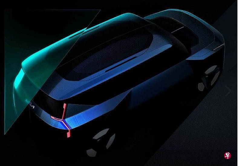 起亚上周在线上宣布将推出三排座纯电休旅车Concept EV9。（互联网）