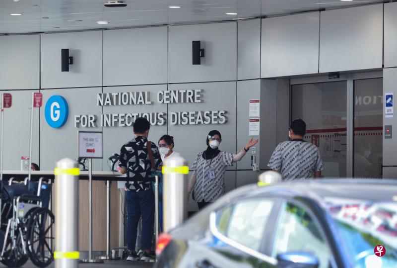 ▲确诊或疑染奥密克戎者，会被送往国家传染病中心接受隔离和治疗。（档案照片）