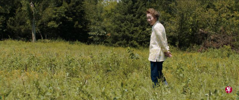 《米纳里》尹汝贞饰演到美国探亲的有趣老妇。