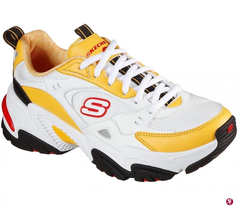 Skechers和《一拳超人》的联名款运动鞋既潮流又实用。（取自品牌官网）