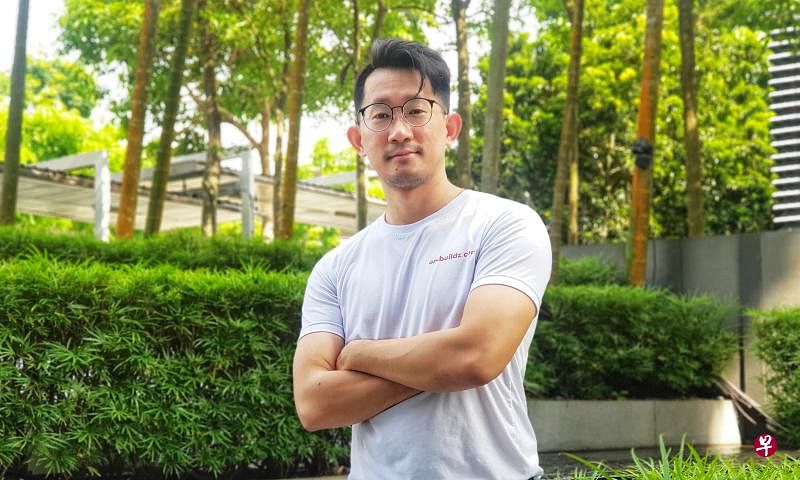 起步公司Antbuildz创办人郭献珲在我国首创机械设备的线上租赁平台，已与逾50家租赁公司成为合作伙伴。（受访者提供）