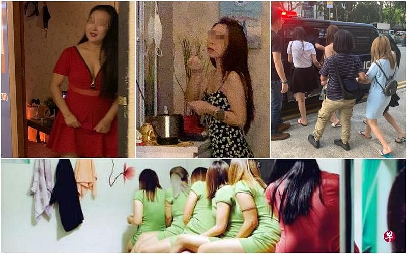 违法的按摩女被取缔逮捕（档案照）