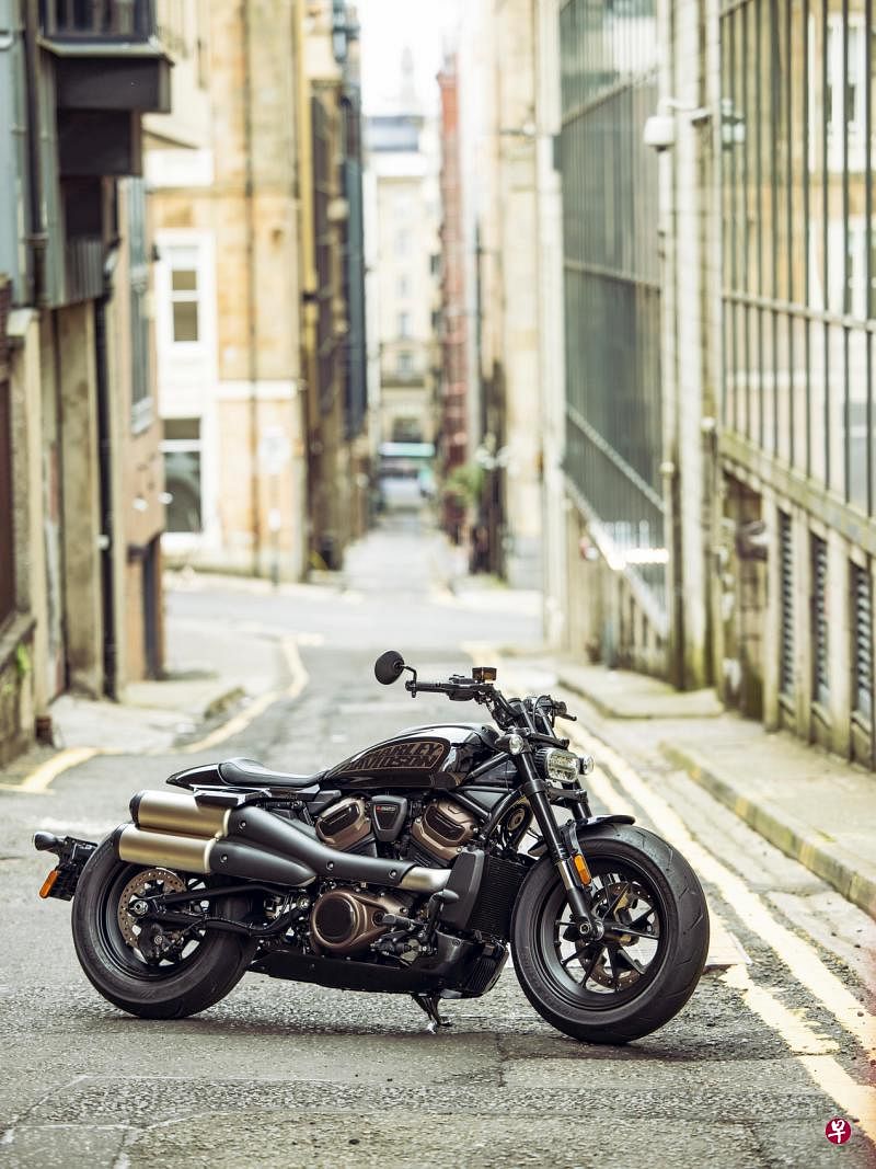 哈雷戴维森Sportster S性能电单车不只帅，还很快。（Harley-Davidson新加坡提供）