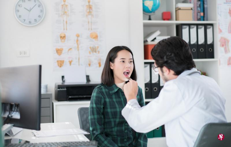 舌癌虽不是十大常见癌症，却有年化趋势。（iStock图片）