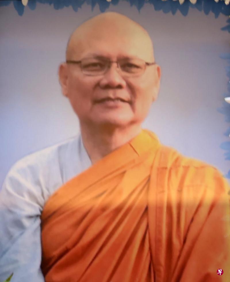 本地著名佛教僧侣和学者广超法师去年曾中风，上周四因病圆寂。（严宣融摄）