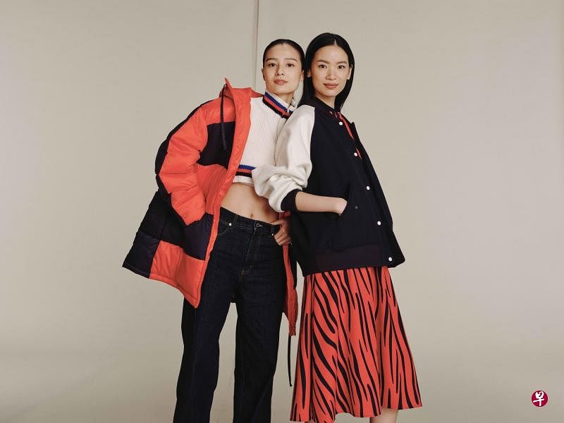 H&M的学院派虎纹淑女装。
