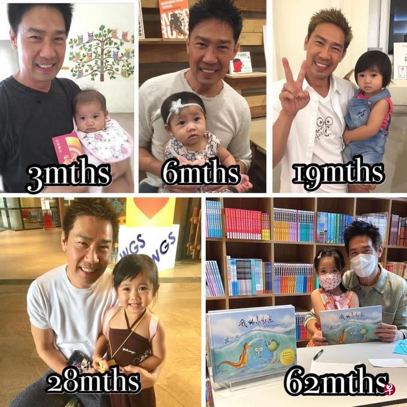 5岁女童从三个月大就是陈之财的小粉丝了。