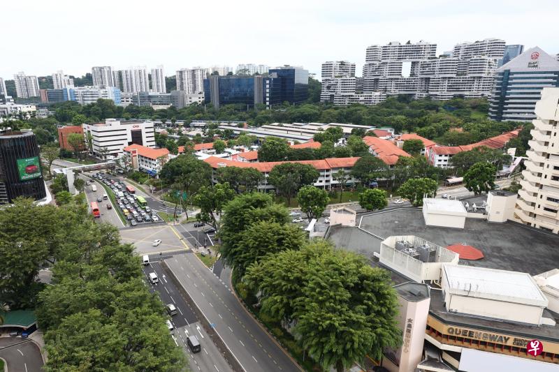 女皇镇去年10月获选为本地首个保健区，建屋局今年下半年将在女皇镇推出第二个社区关爱组屋项目。（何家俊摄）