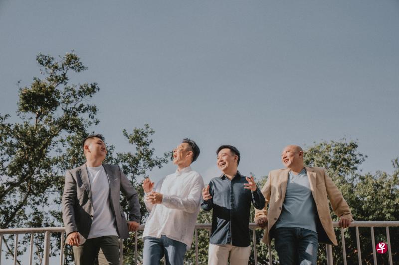 在两年多的疫情低谷期，唐四重奏完成了首次迭代，阔步迈向第四个十年。左起：王子豪、黄毓颖、洪泽民、胡翰灵。（唐四重奏提供）