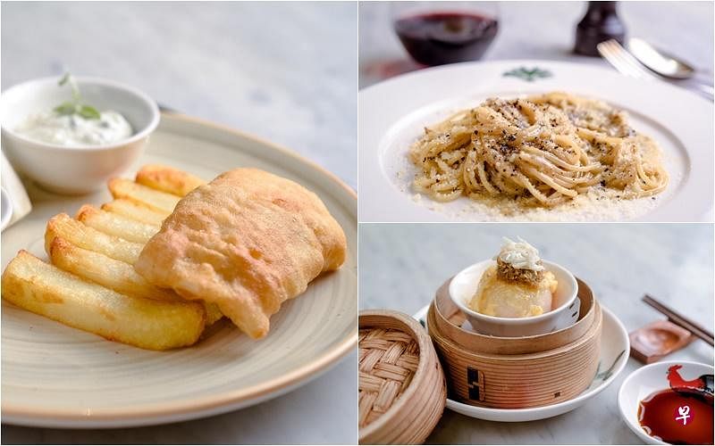 在The English House用餐，除了可品尝到国际化美食。（餐馆提供照片）