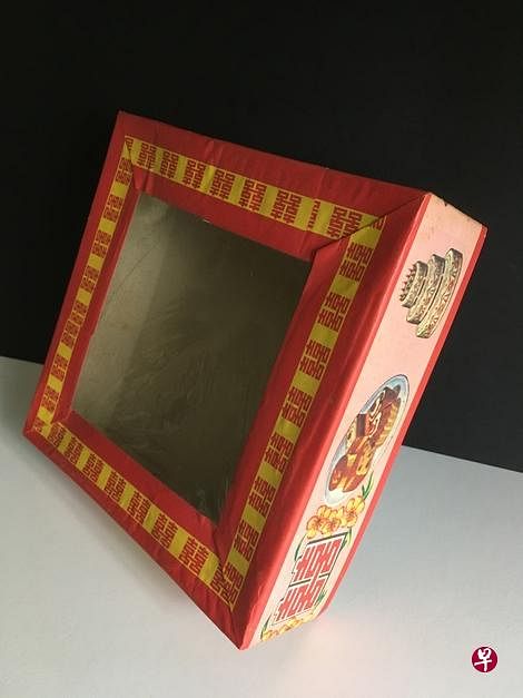 昔日喜饼盒时代感浓厚。（作者提供）