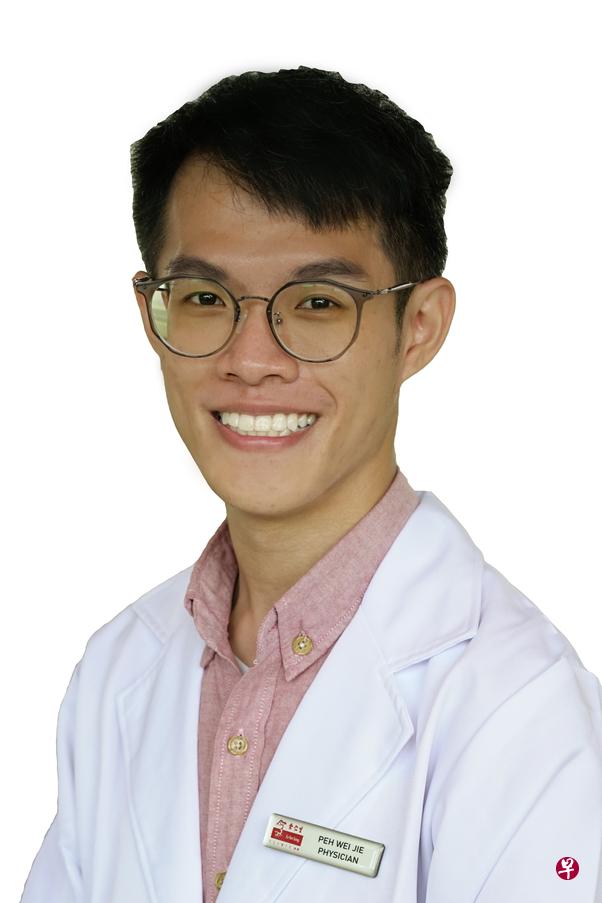 白伟杰医师：在冷气室内，人体汗腺闭塞，正常的代谢、分泌也受影响。（受访者提供）