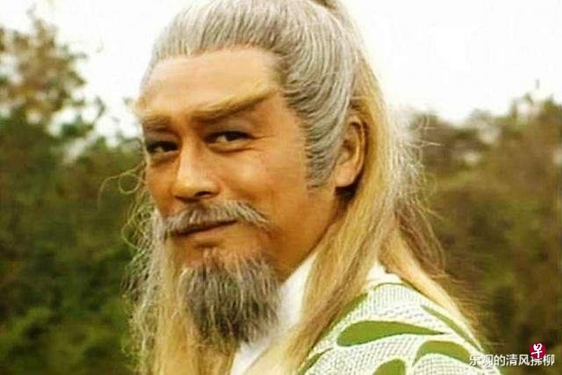 曾江演出《射雕英雄传》黄药师一角一举成名。（互联网）
