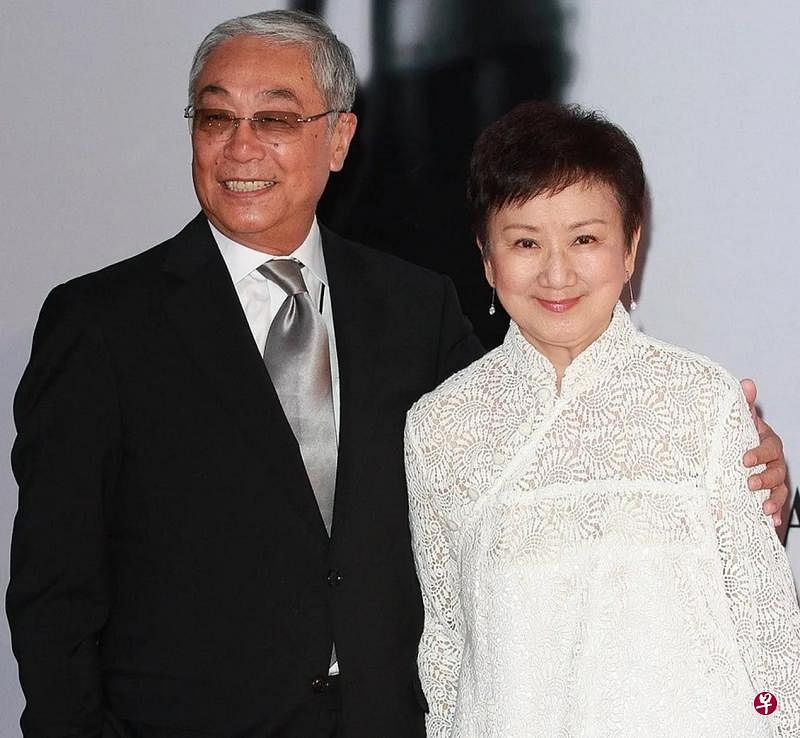 曾江有过三段婚姻，焦姣是他的第三任老婆。（互联网）
