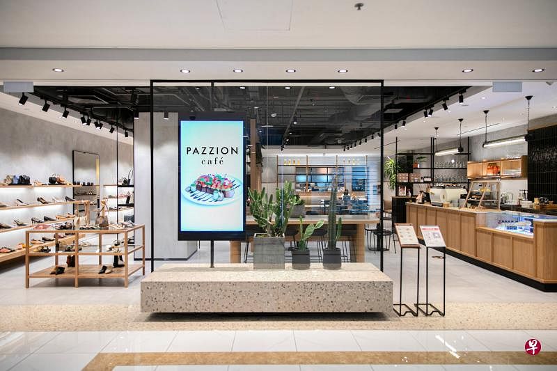 本地鞋履品牌Pazzion在高岛屋购物中心的新概念店。（品牌提供）