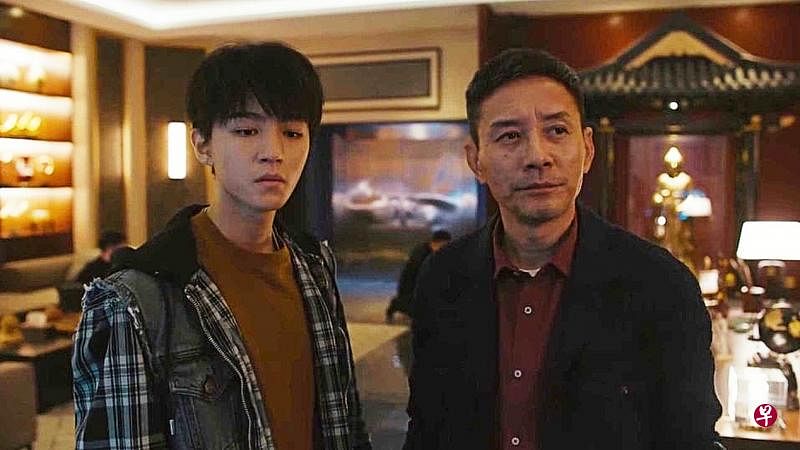 田小洁（右）赞王俊凯（左）是一个非常努力的演员，拍摄时尽量做到最准确。（互联网）