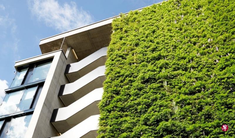 绿色植生外墙已成垂直城市中的一个主流建筑趋势。（互联网）