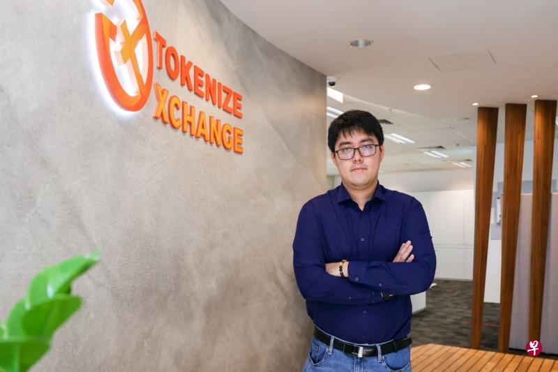 Tokenzie Xchange创办人洪启育：加密货币几年前的生态环境尚未完善，本地交易平台不多，要投资5000元买入以太币是件很难的事，只能用日元或其他货币来买。（卓祾祎摄）
