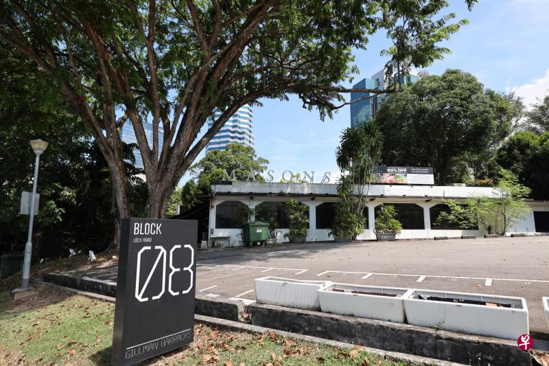 吉门营房第5A、8、9A、10和45座建筑公开招标，鼓励具有创新概念的餐饮业者进驻。（梁麒麟摄）