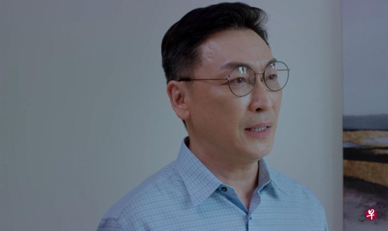 陈泰铭扮演冷静沉着，不太流露心思的角色Frankie。