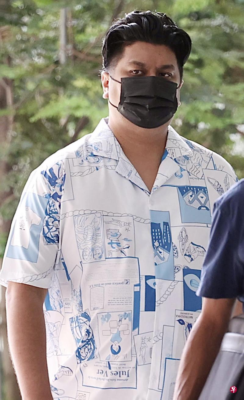 本名科希的网红兼电台广播员Dee Kosh昨天出庭认罪，目前以2万元保释在外。（曾美玲摄）