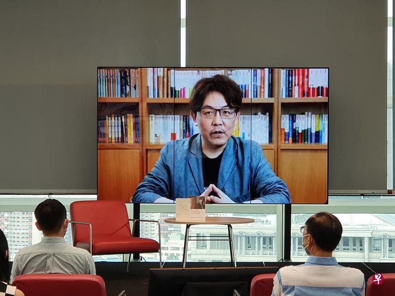 郭强生首次参与新加坡书展。