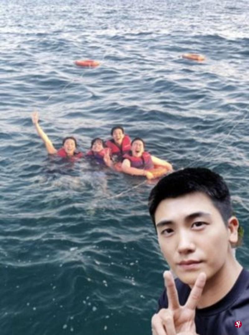 朴炯植在当兵时，“Wooga Family”出游不忘在合照贴上他。（IG图）