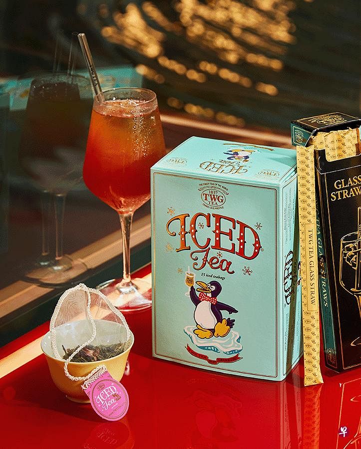 TWG Tea手工冰茶包系列，解暑佳品。（品牌提供）