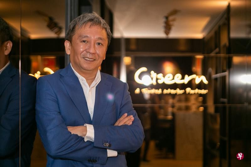 Ciseern的创始人兼公司董事郑万顺持业25年心得：经营公司就像开车，既要有油门，也要有刹车。只有两者配合到位，才能快速又安全的抵达目的地。（张荣摄）