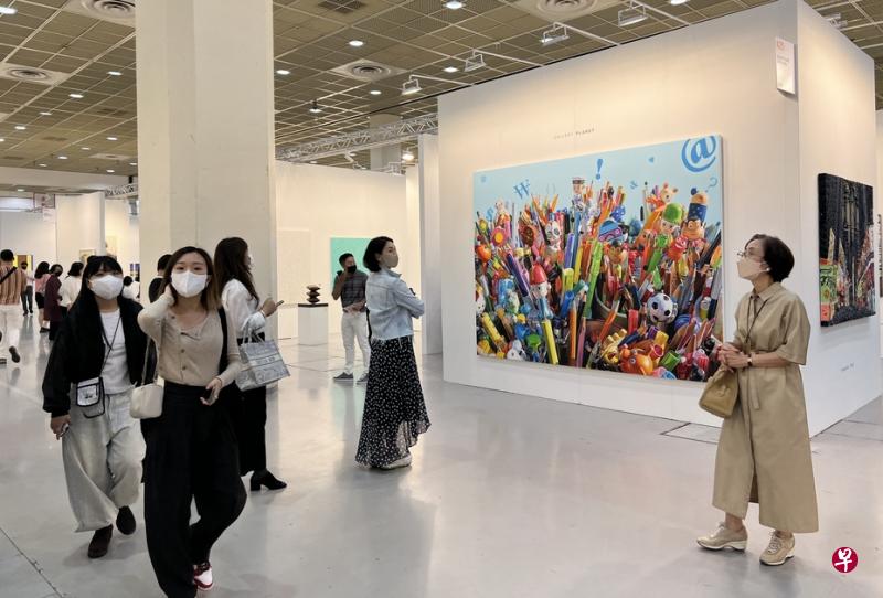 首届首尔弗里兹艺术博览会（Frieze Seoul）从9月2日至5日在首尔COEX会展中心举行。（姜贵瑛摄）