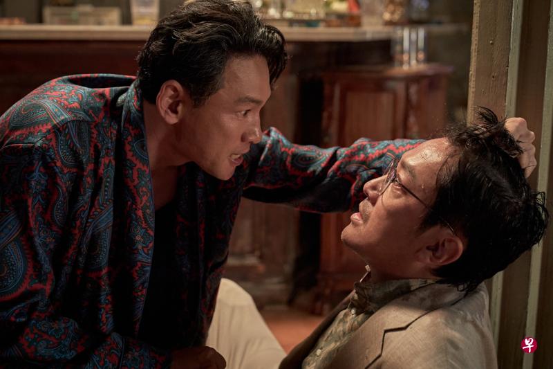 《毒枭圣徒》是黄晸珉（左）跟河正宇首次合作，两人火花十足。