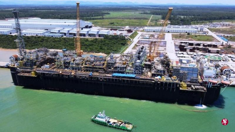 胜科海事在巴西的Estaleiro Jurong Aracruz船厂成功交付第二艘浮式生产储油船（FPSO）。（胜科海事提供）