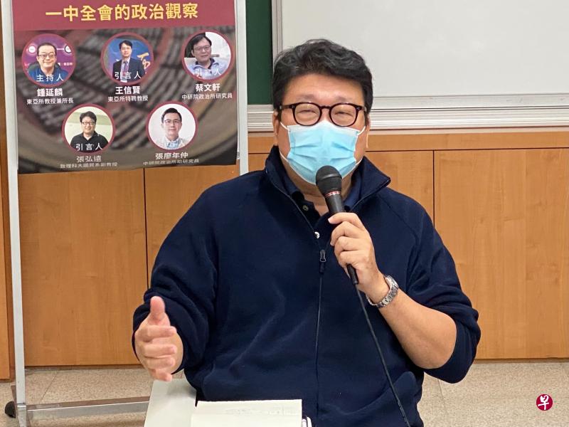 台湾致理科技大学国际贸易系副教授张弘远分析，过去10年来，中国大陆较具体的经济政策是消除贫困，而“共同富裕”恐怕仍在概念与内涵的厘清阶段。（缪宗翰摄）