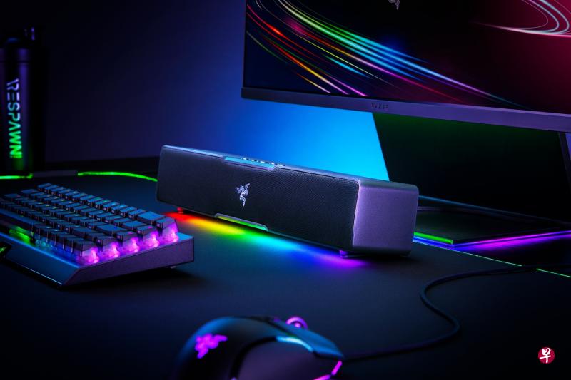 Leviathan V2 X搭载RGB灯光系统，有14个独立发光区域。（厂商提供）