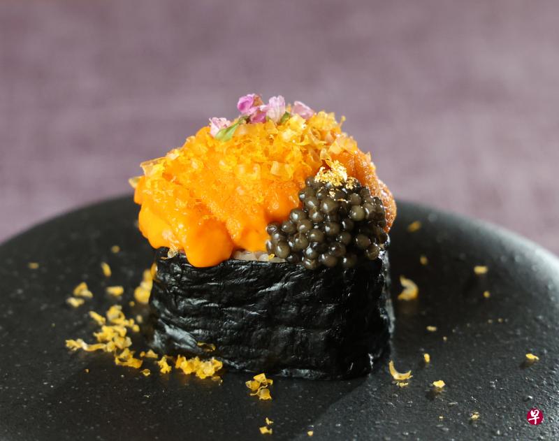 Umami Bomb Maki有多层次的美味。